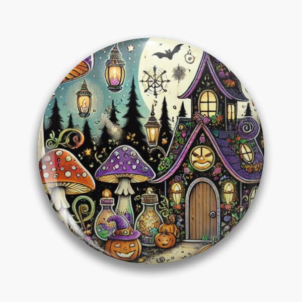 Item preview, Moonlit Mischief Manor designed and sold by Dream Bloom Gallery.