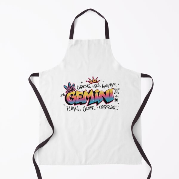 Item preview, Gemini Zodiac Graffiti – dual vibes with street energy designed and sold by CleanDecor.