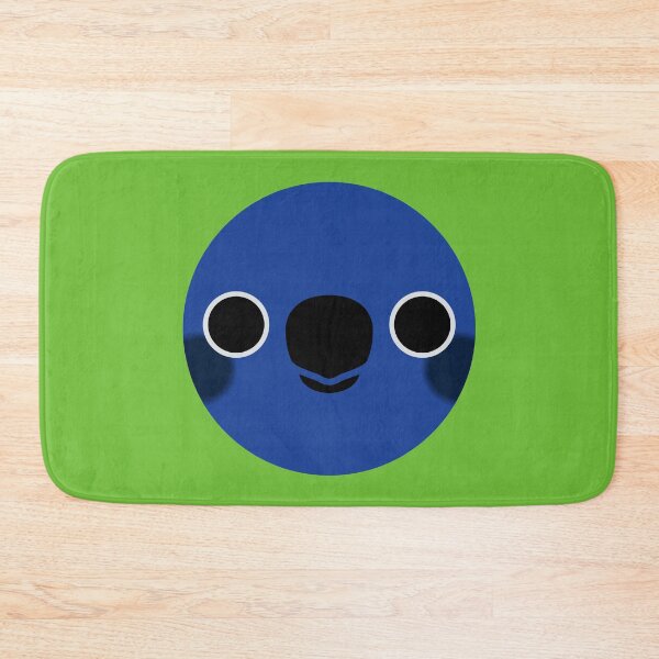 Item preview, The face of a Blue-headed parrot designed and sold by INKOYADO.