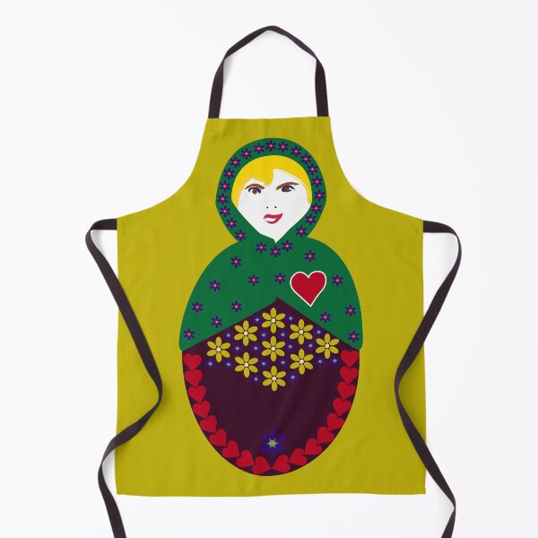 Item preview, Forget-Me-Not Matryoshka - Nesting Doll - Single designed and sold by Kate Anderson Art.