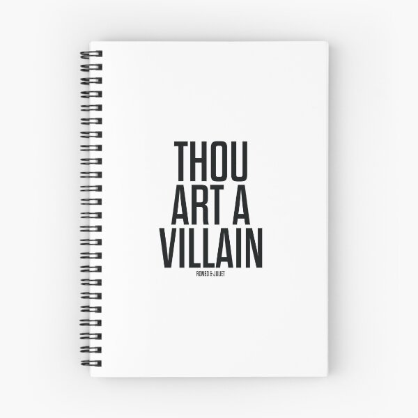 Item preview, Thou Art A Villain - Romeo and Juliet - Shakespeare designed and sold by BexGrimwood.