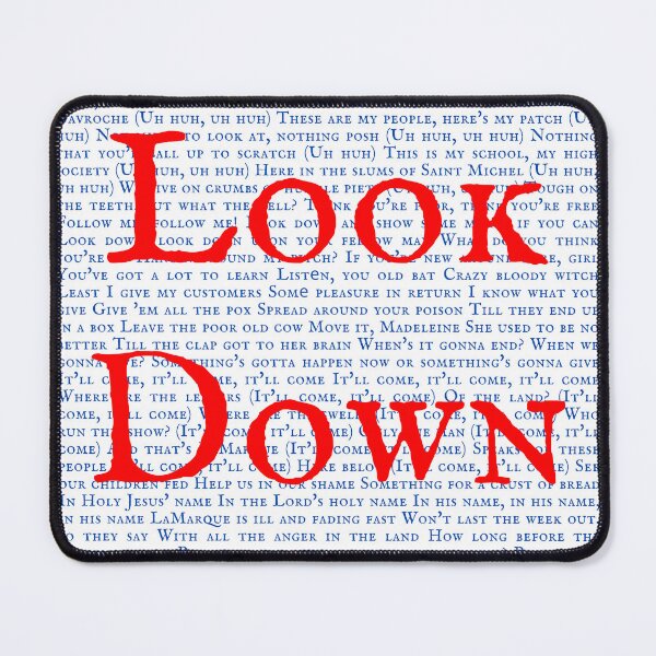 Item preview, Les Miserable Lyrics designed and sold by broadwaygirl142.