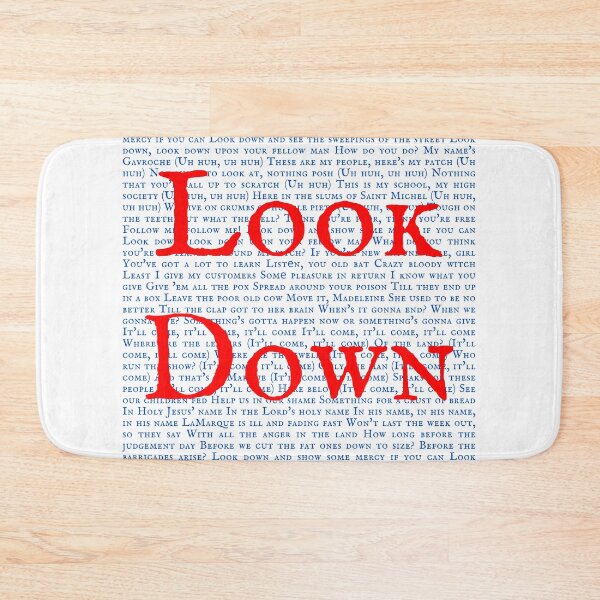 Item preview, Les Miserable Lyrics designed and sold by broadwaygirl142.