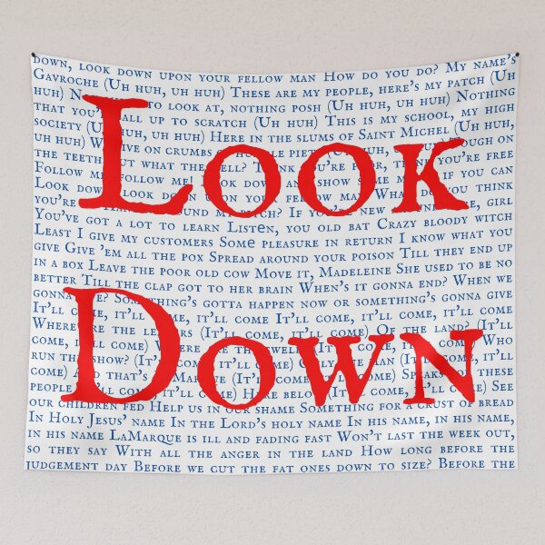 Item preview, Les Miserable Lyrics designed and sold by broadwaygirl142.