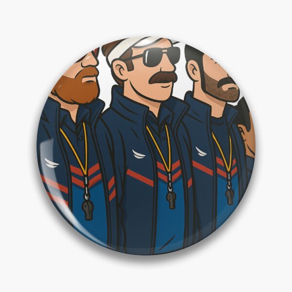 Item preview, AFC Richmond Coaches – Cartoon Character Illustration designed and sold by BackstopAndCo.