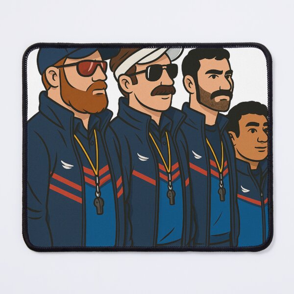 Item preview, AFC Richmond Coaches – Cartoon Character Illustration designed and sold by BackstopAndCo.