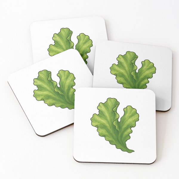 Item preview, Green Algae Sea Lettuce Illustration designed and sold by Vendeloc.