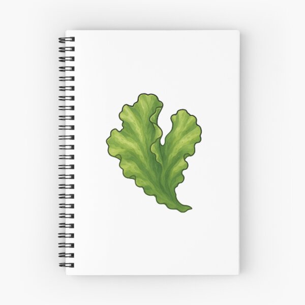 Item preview, Green Algae Sea Lettuce Illustration designed and sold by Vendeloc.