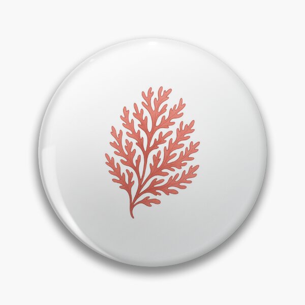 Item preview, Red Algae Botanical Seaweed Art designed and sold by Vendeloc.