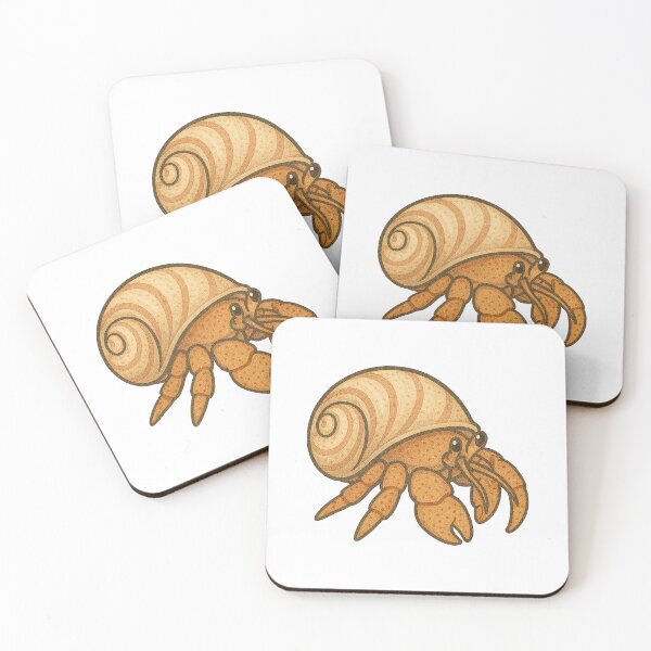 Item preview, Cute Hermit Crab Beach Creature Art designed and sold by Vendeloc.