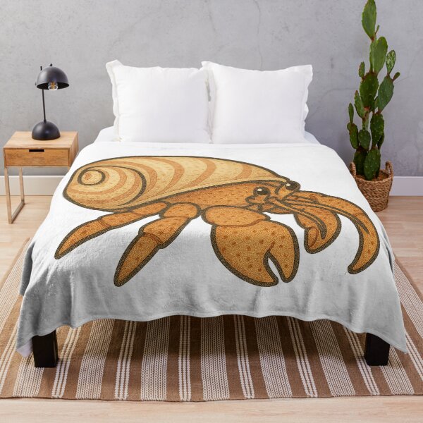 Item preview, Cute Hermit Crab Beach Creature Art designed and sold by Vendeloc.