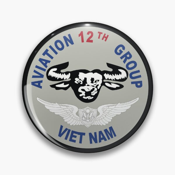 Item preview, Army - 12th Aviation Group - Vietnam - SSI wo Txt X 300 designed and sold by Military Insignia Products.