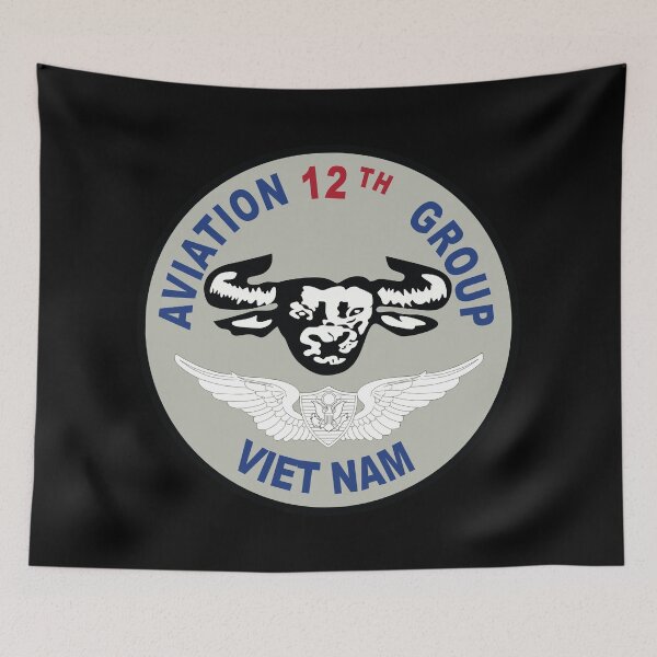 Item preview, Army - 12th Aviation Group - Vietnam - SSI wo Txt X 300 designed and sold by Military Insignia Products.