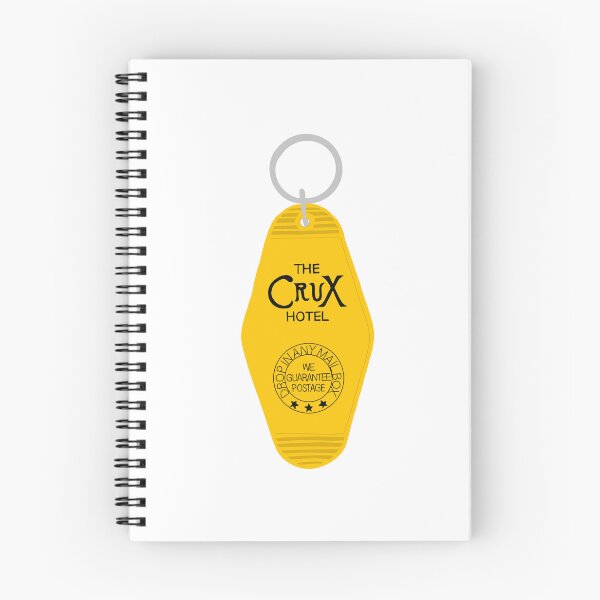 Item preview, The Crux Hotel djo keychain designed and sold by rilesweir.