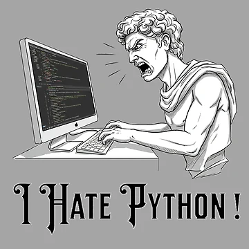 Artwork thumbnail, Hate Python by mrchavish