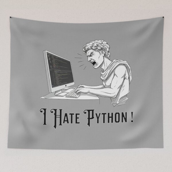 Item preview, Hate Python designed and sold by mrchavish.