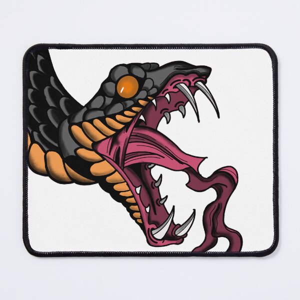 Item preview, Viper Bite Illustration designed and sold by cncdoodles.