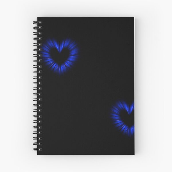 Item preview, Blue Heart in the Void – Minimalist Aesthetic Vibes designed and sold by CosmicStar3.