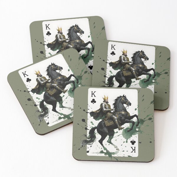 Item preview, Crowned Clover - favorite card in poker designed and sold by Doodle-Bloom.