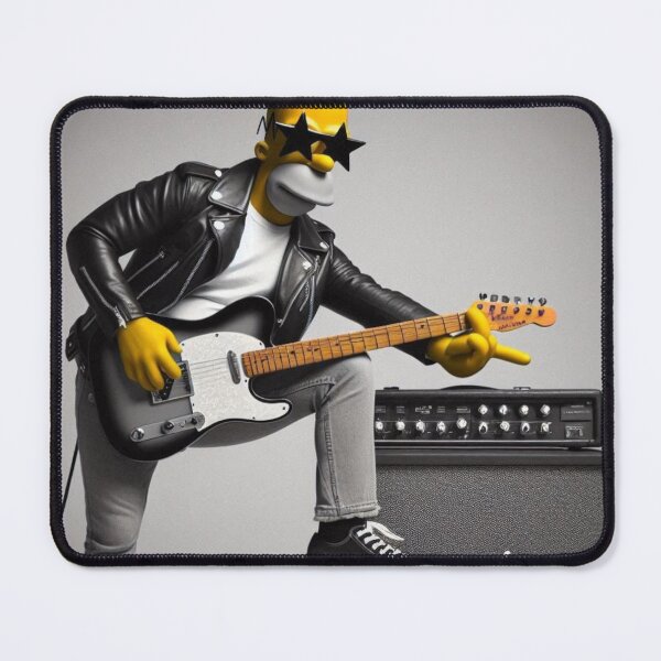 Item preview, "Shred Zeppelin: Homer Goes Full Rock-Star!" designed and sold by Print Fiction.