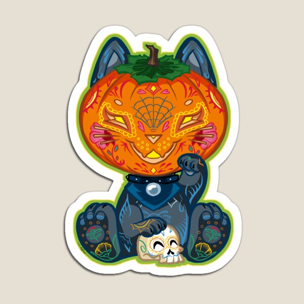 Item preview, Glückliche Halloween-Katze designed and sold by UncaLar.
