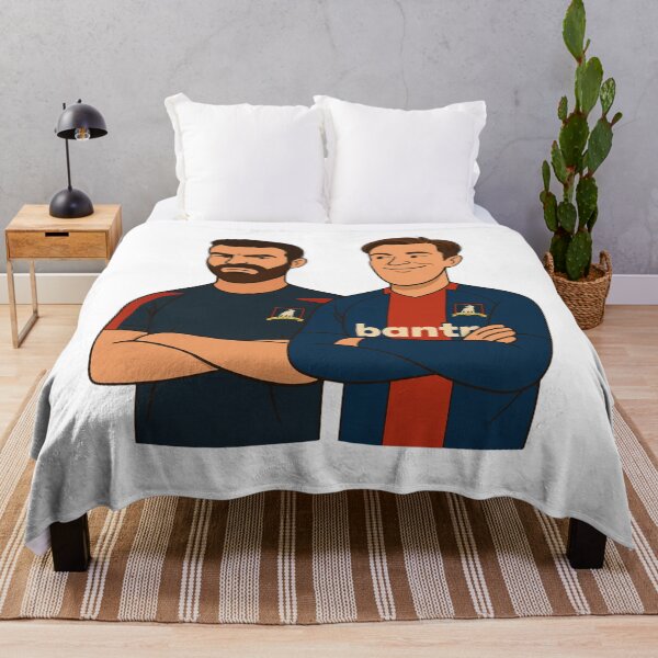 Item preview, Roy Kent & Jamie Tartt – AFC Richmond Cartoon Character Illustration designed and sold by BackstopAndCo.