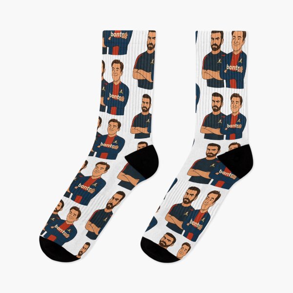 Item preview, Roy Kent & Jamie Tartt – AFC Richmond Cartoon Character Illustration designed and sold by BackstopAndCo.