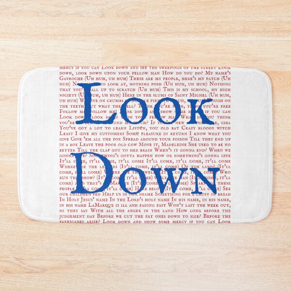 Item preview, Les Miserable Lyrics designed and sold by broadwaygirl142.