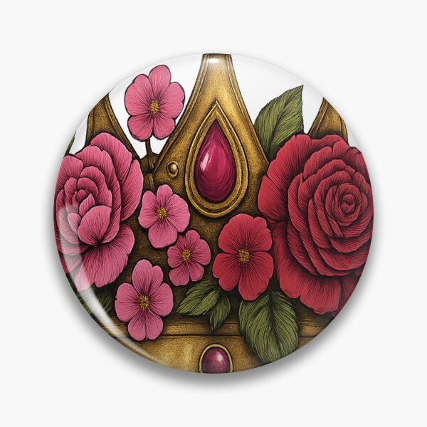 Item preview, Jeweled Floral Crown designed and sold by Rikaura.