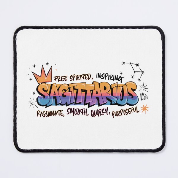 Item preview, Sagittarius Zodiac Graffiti – wild soul, bold style designed and sold by CleanDecor.