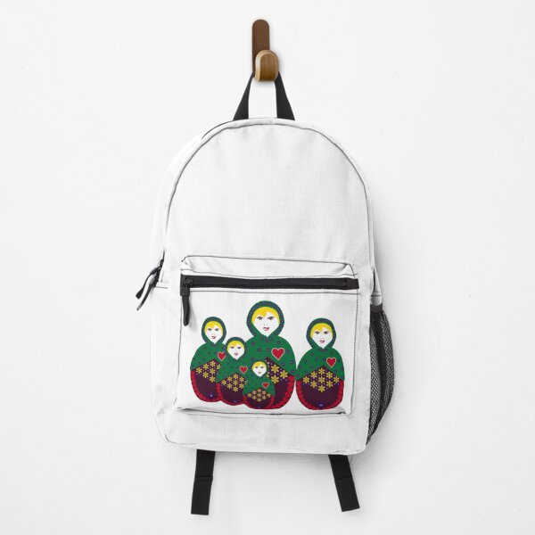 Item preview, Forget-Me-Not Matryoshka - Nesting Doll - Group of Dolls designed and sold by Kate Anderson Art.