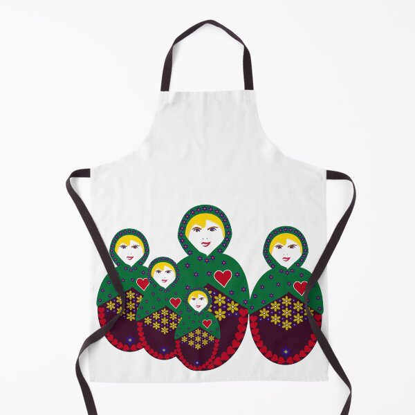 Item preview, Forget-Me-Not Matryoshka - Nesting Doll - Group of Dolls designed and sold by Kate Anderson Art.
