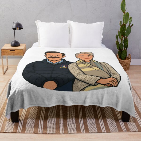Item preview, Ted & Rebecca – AFC Richmond Cartoon Character Illustration designed and sold by BackstopAndCo.
