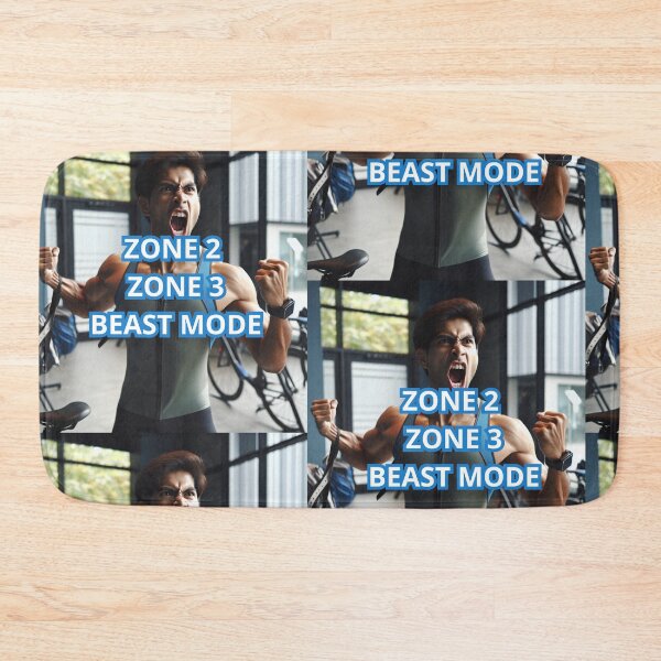 Item preview, Zone 2 • Zone 3 • BEAST MODE – Triathlon Training Power Design designed and sold by Triathlongram.
