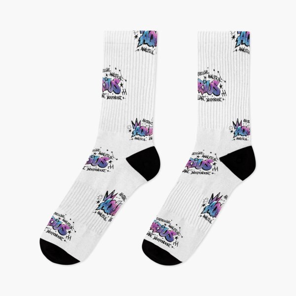 Item preview, Aquarius Zodiac Graffiti – rebel mind, cosmic street flow designed and sold by CleanDecor.