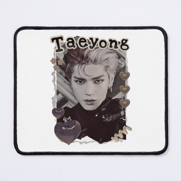 Item preview, NCT Taeyong (태용) Kpop Boy group Scrapbook Collage Cozy Y2K Vintage Design designed and sold by HELL0WBELLO.