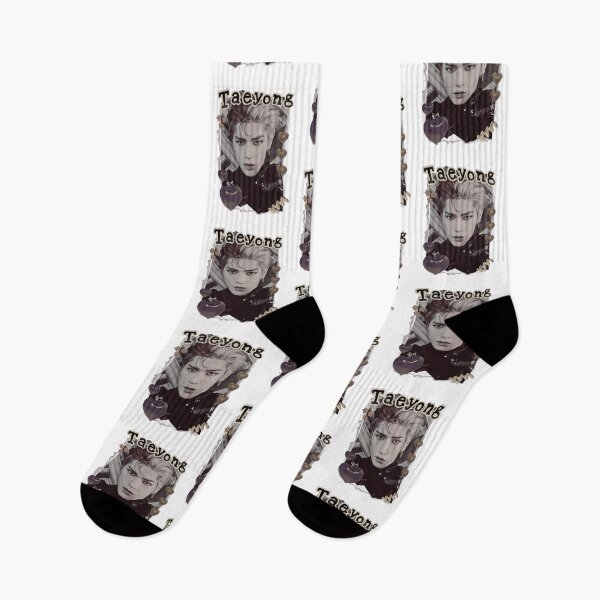 Item preview, NCT Taeyong (태용) Kpop Boy group Scrapbook Collage Cozy Y2K Vintage Design designed and sold by HELL0WBELLO.