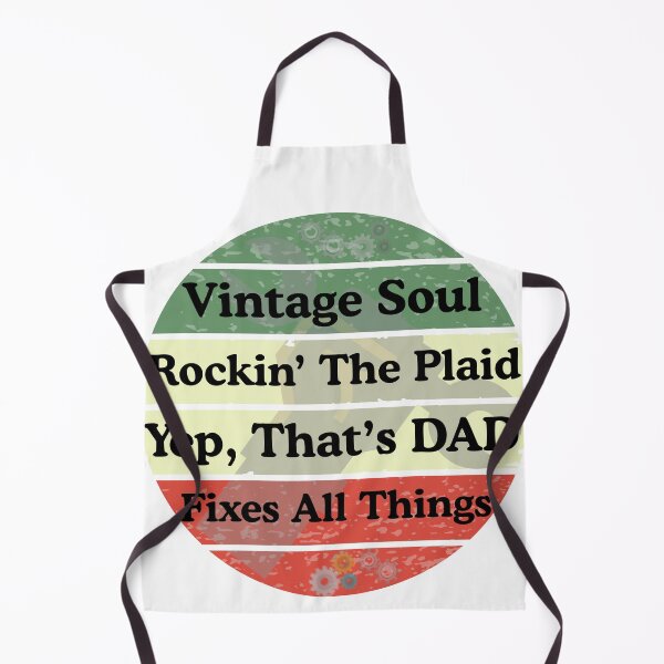 Item preview, Vintage Soul Dad T-Shirt :Rockin’ the Plaid & Fixing Everything designed and sold by AlienTechs.