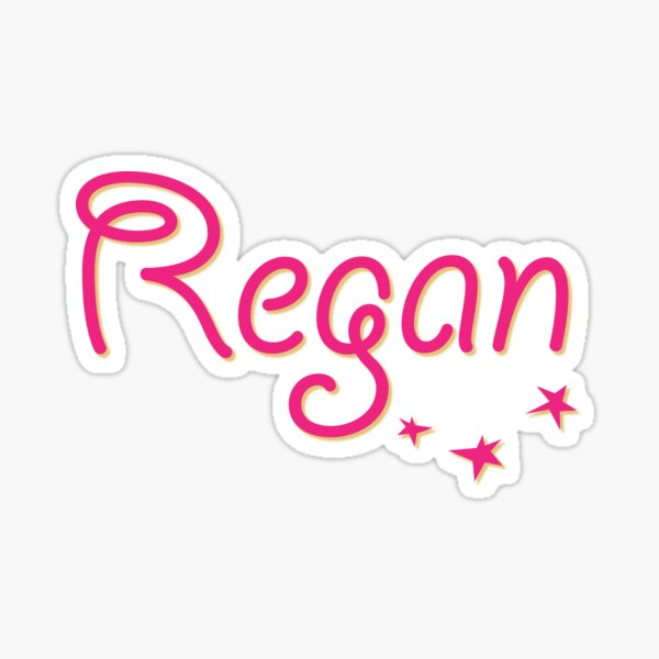Item preview, My Name is Regan designed and sold by CharlottePlaceArt.