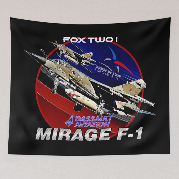 Item preview, Mirage F-1 Fighter Jet | French Air Force Classic Military Aircraft designed and sold by Aerolovers.