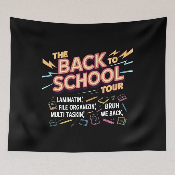Item preview, ABCD Back To School Tour Teacher  designed and sold by BHMARTS.