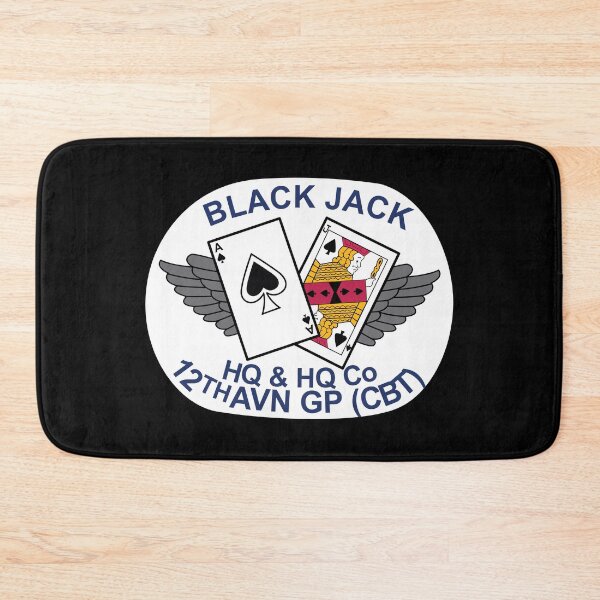Item preview, Army - HQ & HQ Company 12th Aviation Group Combat Blackjack wo Txt X 300 designed and sold by Military Insignia Products.