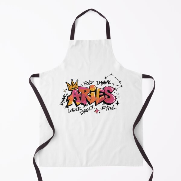 Item preview, Aries Zodiac Graffiti – fearless fire with street attitude designed and sold by CleanDecor.