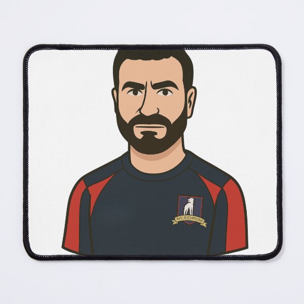 Item preview, Roy Kent – AFC Richmond Cartoon Character Illustration designed and sold by BackstopAndCo.
