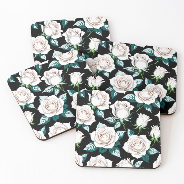 Item preview, An elegant bloom of pure white roses. designed and sold by MissYouONLY.