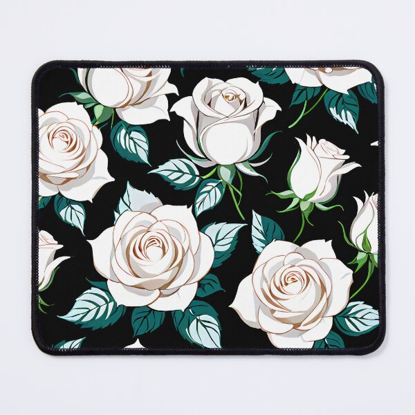 Item preview, An elegant bloom of pure white roses. designed and sold by MissYouONLY.