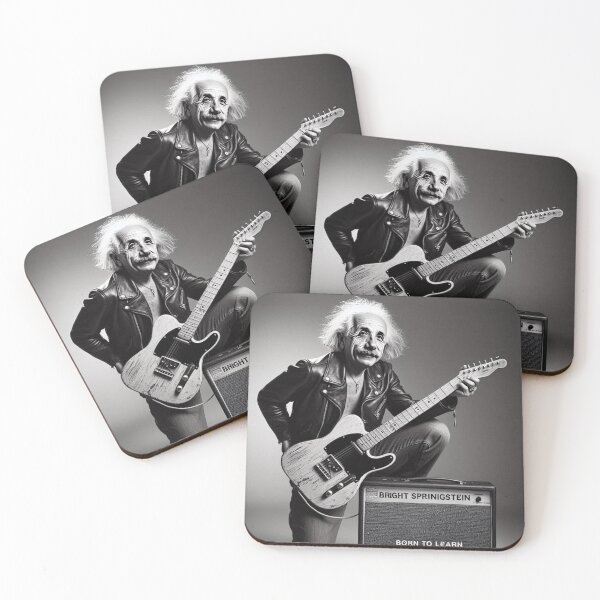 Item preview, "Bright Springstein: Born to Learn, Shred to Teach!" designed and sold by Print Fiction.