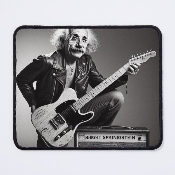 Item preview, "Bright Springstein: Born to Learn, Shred to Teach!" designed and sold by Print Fiction.