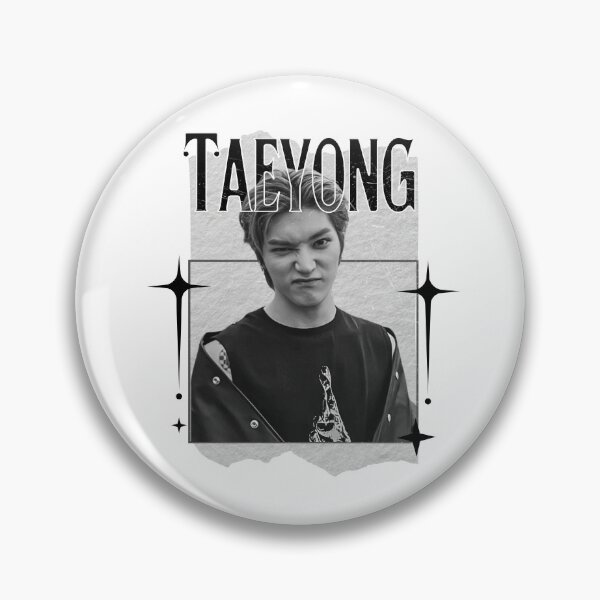 Item preview, NCT Taeyong (태용) Kpop Boy Group Monochrome Black and White Classic Design Collage  designed and sold by HELL0WBELLO.