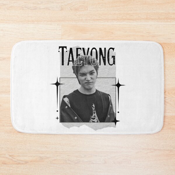 Item preview, NCT Taeyong (태용) Kpop Boy Group Monochrome Black and White Classic Design Collage  designed and sold by HELL0WBELLO.